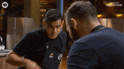 Celebrity Masterchef Fist Bump GIF by MasterChefAU