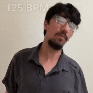 125 bpm