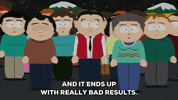 crowd looking GIF by South Park 