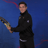 Mens Tennis GIF by SMU Mustangs