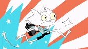 Independence Day Running GIF by sarahmaes