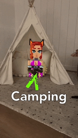 Tent Camping GIF by Flickplay
