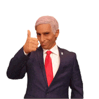 Benjamin Netanyahu Ok Sticker by Keshet Gifs