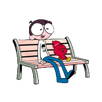 Chill Relaxing Sticker