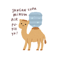 Drink Water Onta Sticker
