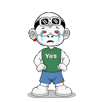 Yep Yes Sticker by Zhot