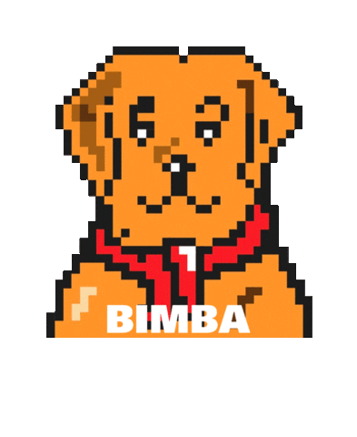 Dog Bb Sticker by DEL COUNTRY BROTHERS