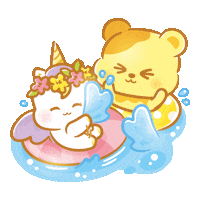 Summer Swimming Sticker