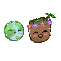 Save The Earth Love Sticker
