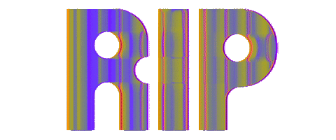 Art Glitch Sticker