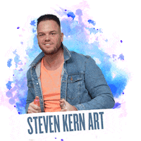 Champagne Artwork Sticker by Steven Kern ART