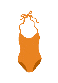 One Piece Body Sticker by Água Doce Praia