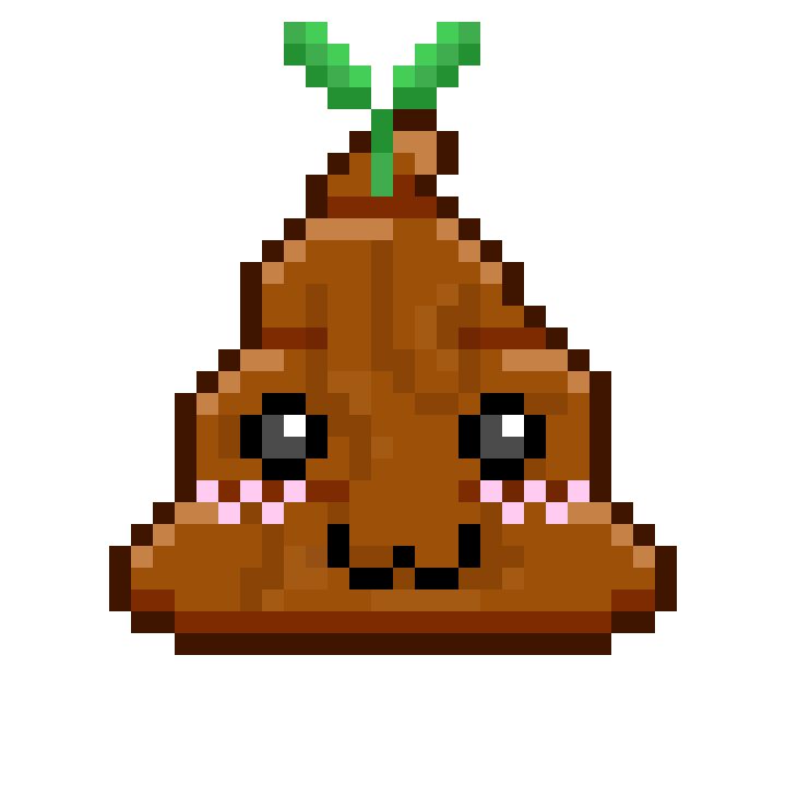 Art Shitting Sticker by Poopies.io