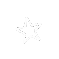 Star Blanc Sticker