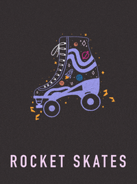 Stars Rocket GIF