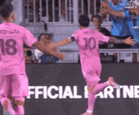 Celebrate Lionel Messi GIF by Major League Soccer