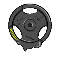 Gym Drip Sticker by Corey Calliet