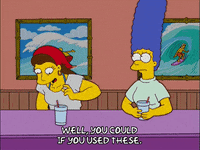 speaking marge simpson GIF