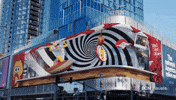 bcnvisuals 3d chicken advertising surfer GIF