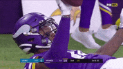 Hands Up Football GIF by Minnesota Vikings