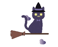 Harry Potter Cat Sticker by homesalivepets