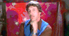 napoleon dynamite thinking GIF