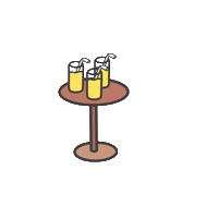 度菇13咦的茶水間 Sticker