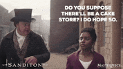 Cake GIF by MASTERPIECE | PBS