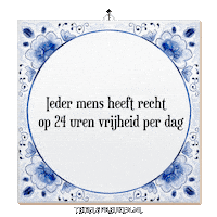 Nl Wijsheid Sticker by Tegelspreuken.nl