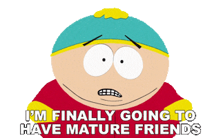 Grow Up Friends Sticker by South Park