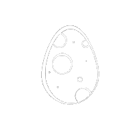 Easter Egg Sticker