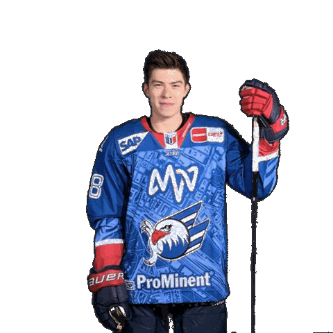 Alexander Ehl Sticker by Adler Mannheim