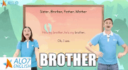 brother total physical response GIF by ALO7.com