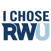 College Rwu Sticker by Roger Williams University