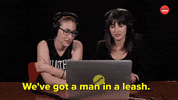 Computer Leash GIF by BuzzFeed
