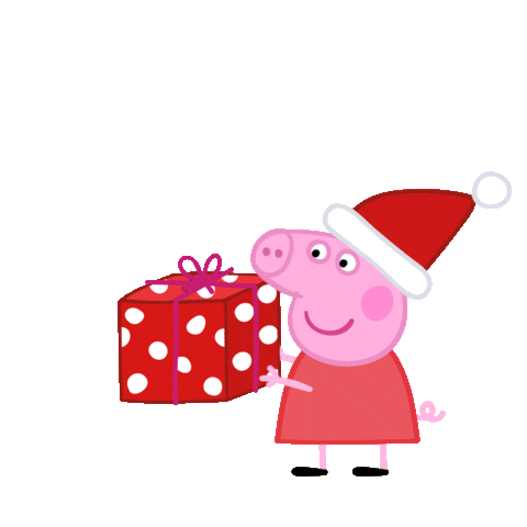 Christmas Santa Sticker by Peppa Pig