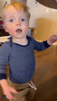 Baby Hilariously Responds With Enthusiastic 'Dada' When Asked to Say 'Mama'