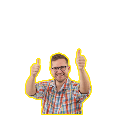 Vegan Thumbs Up Sticker by LikeMeat
