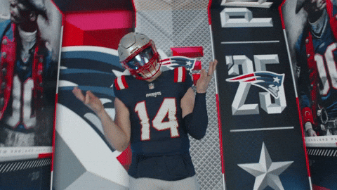 Football Shrug GIF by New England Patriots