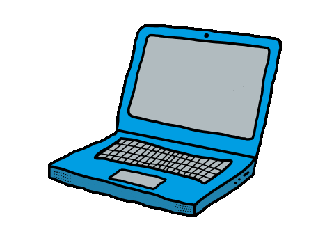 Laptop Screen Sticker by sternundberg