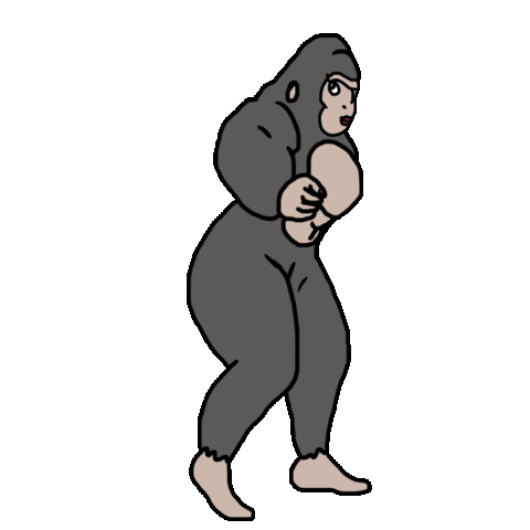 Gorilla Sticker