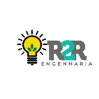R2R_ENGENHARIA energia solar energia fotovoltaica r2r r2rengenharia Sticker