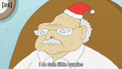 Santa Hat Yolo GIF by Adult Swim