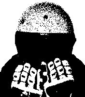 Helmet Hide Sticker by Motoveli Motorcycle Zine