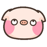 Happy Pig Sticker