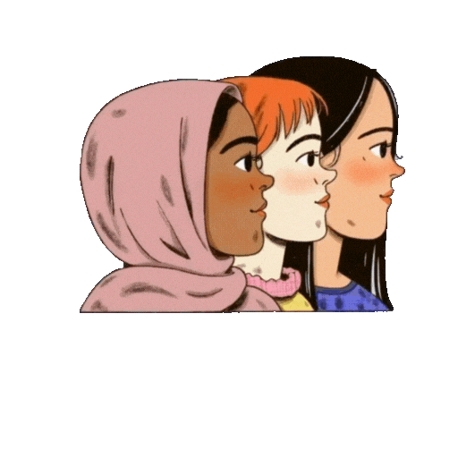 Humanrights Empowerwomen Sticker by Future by Design studio