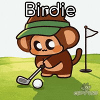 Golfing Hole In One GIF by Chimpers