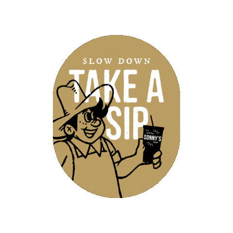 Sweet Tea Sticker by Sonny's BBQ