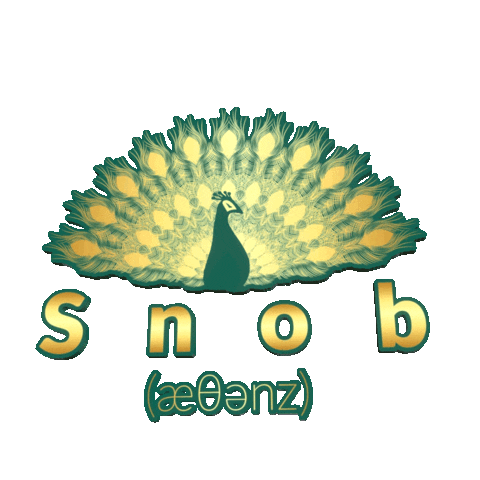 snobathenscharalampos athens snob snobathens Sticker