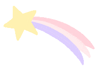 Shooting Star Pink Sticker by Léa Binda